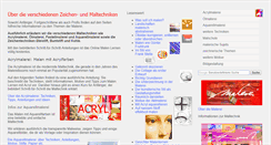 Desktop Screenshot of kunst-malerei.info